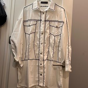 Manière De Voir Rope Detail Shirt Dress